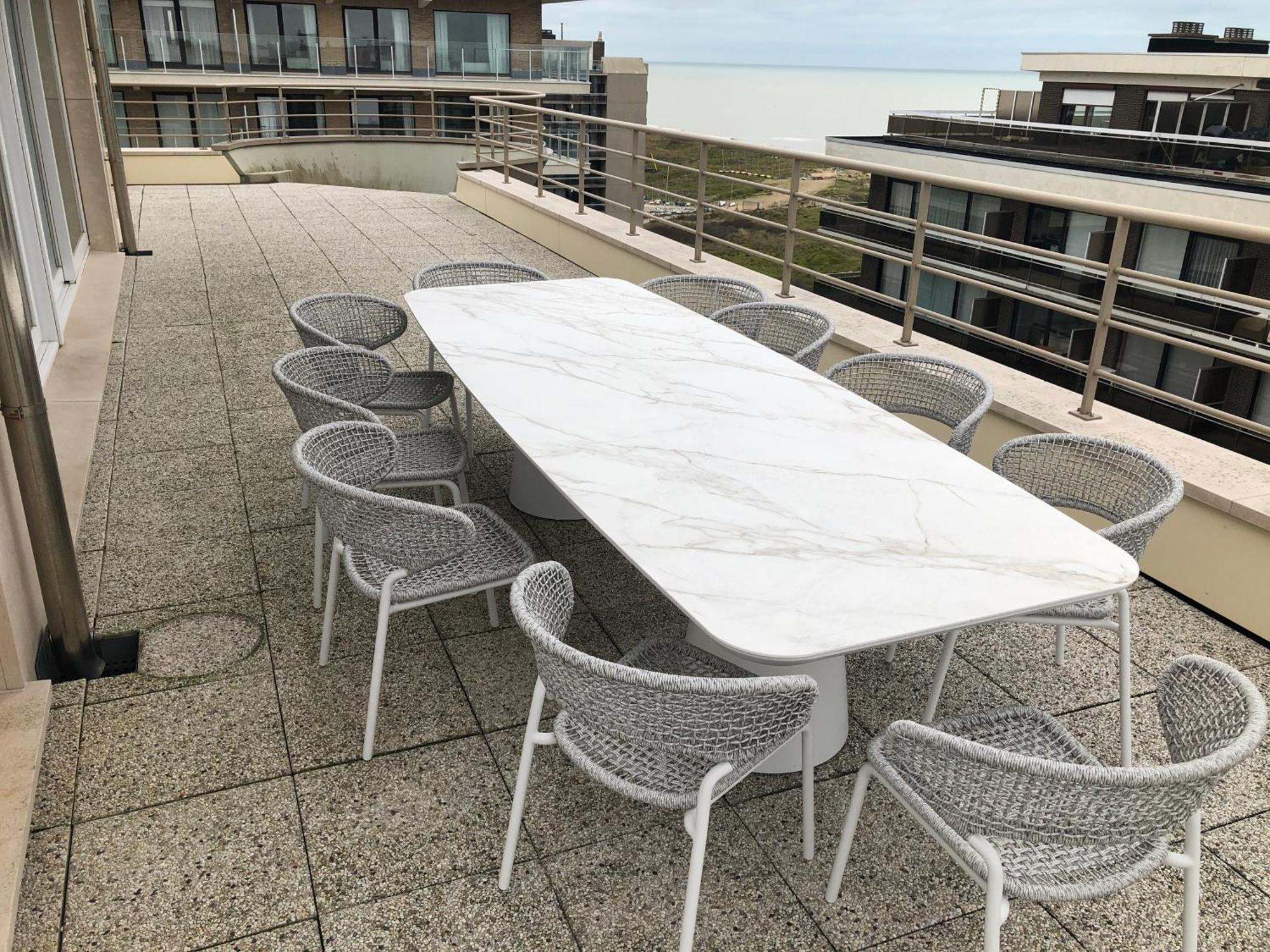 Duplex Penthouse Super Zeezicht Daire De Panne Dış mekan fotoğraf